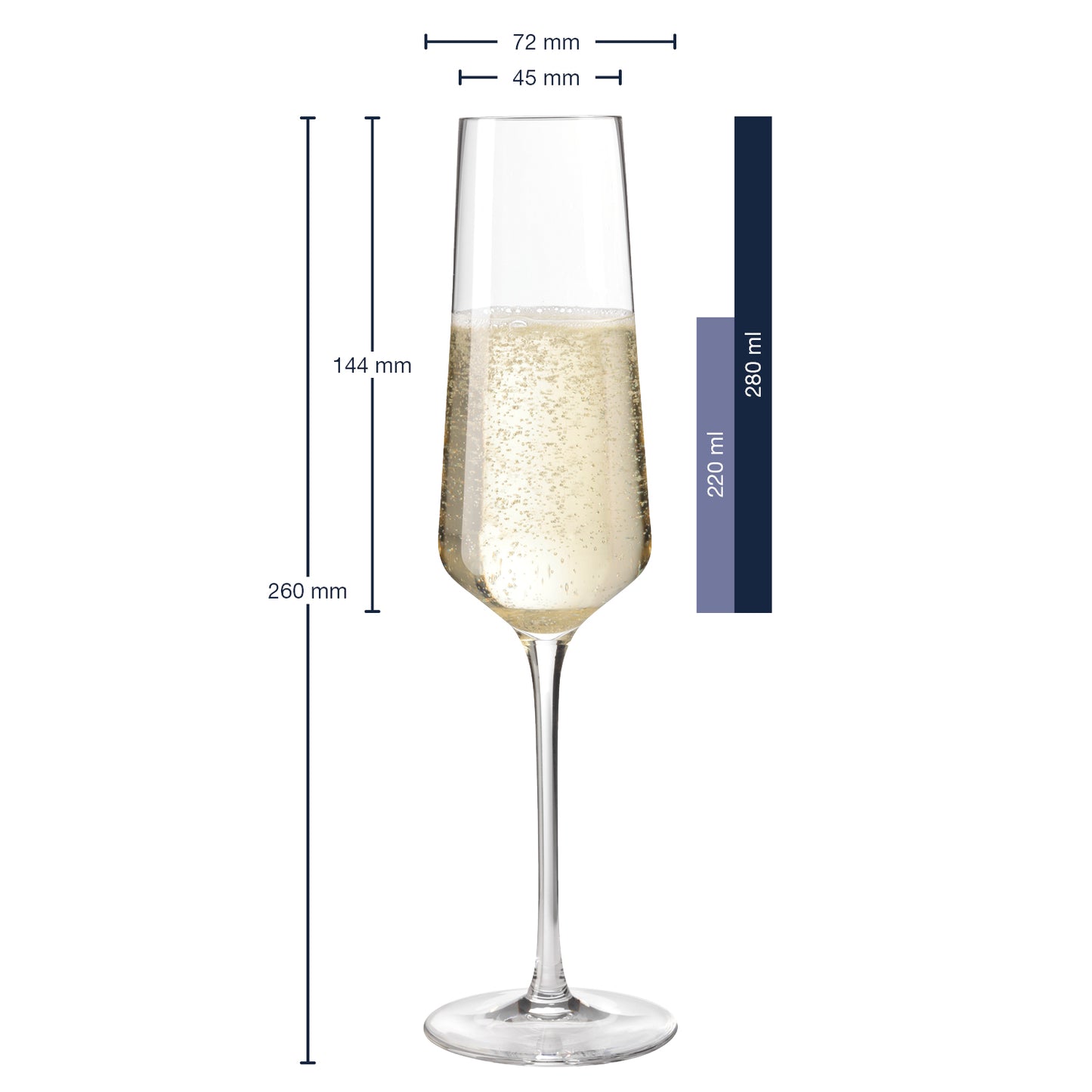 Puccini vin- och champagneglas 12-p