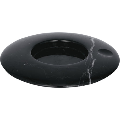 Snygg ljushållare i svart marmor för Uyuni blockljus