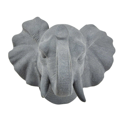 Porslinsfigur Elefant grå
