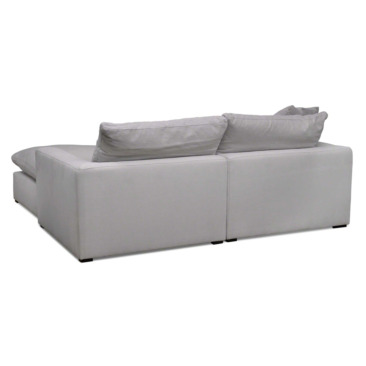 Djup, byggbar 3-sits soffa med superskön sitt- och liggkomfort.